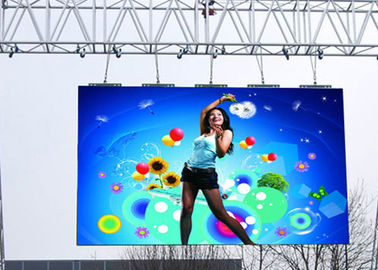 Exhibición llevada al aire libre de 1R1G1B P5, brillo llevado de los liendres de la exhibición 6000 de la publicidad