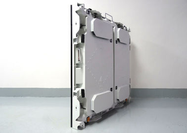 Pantalla al aire libre a todo color de la pantalla LED P8 con el gabinete de aluminio blanco