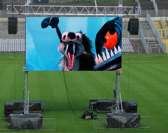 Tablero de pantalla al aire libre impermeable de la pantalla LED P4.81mm a todo color 1R1G1B para la demostración