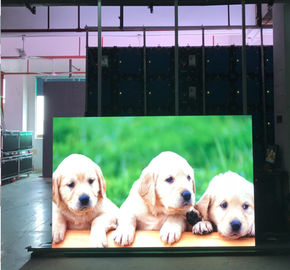 Pared video llevada pixel de encargo de la exhibición, brillo video llevado de los paneles de pared 1200cd/sqm