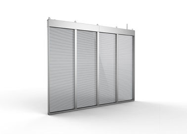 Malla transparente ultra fina SMD 3512 de la pantalla LED P10 con la transparencia del 80%