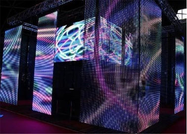 Ahorro de la energía estático del modo de la impulsión de exploración de viento de la carga P16 LED de la pantalla baja de la cortina