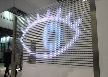 Vida de servicio larga protectora de la pantalla IP67 de la cortina de la echada 31.25m m LED del pixel