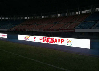 consumo de energía media de la pantalla LED 370W/Sqm del perímetro del estadio de la echada del pixel de 6m m