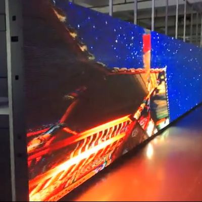Pantalla de visualización llevada SMD de la pared al aire libre, haciendo publicidad de la reproducción de vídeo llevada P6 P8 P10 1R1G1B
