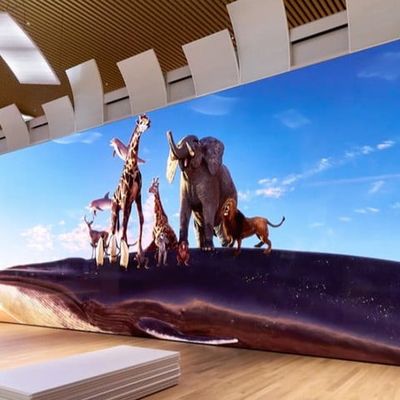 El fondo de las películas de la etapa llevó los puntos video de la pared P3 111111 de la exhibición/densidad del pixel de Sqm