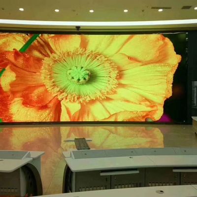 Brillo LED de la pared de HD P3 alto de la pantalla video interior de la publicidad distancia de visión de 3 - del 15m