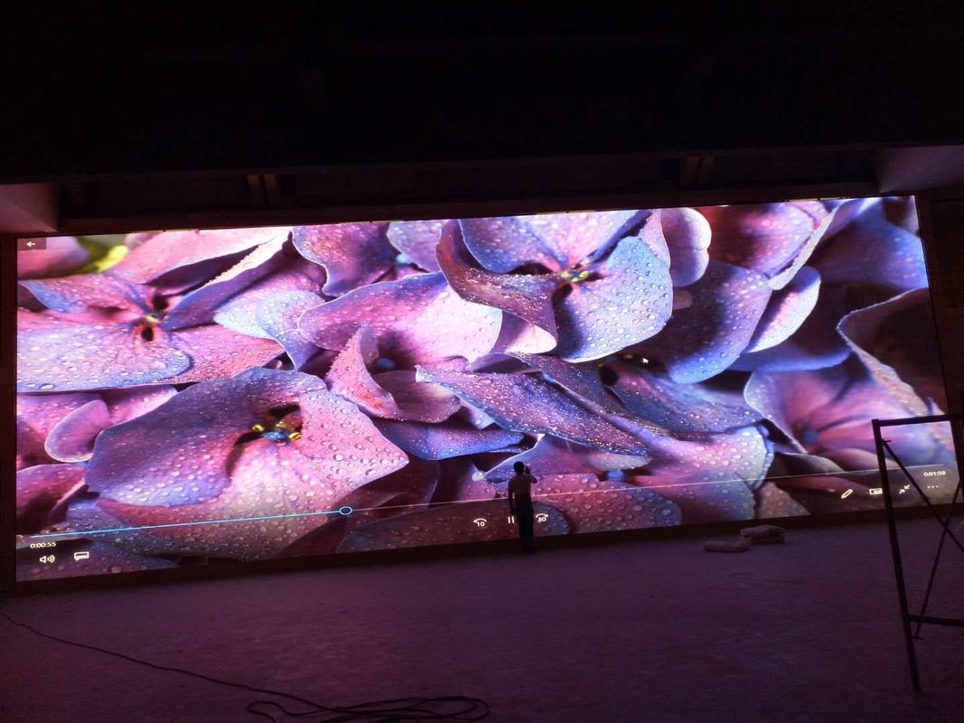 El brillo ajustable de la pantalla de vídeo a todo color del alquiler LED con muere gabinete de la fundición de aluminio