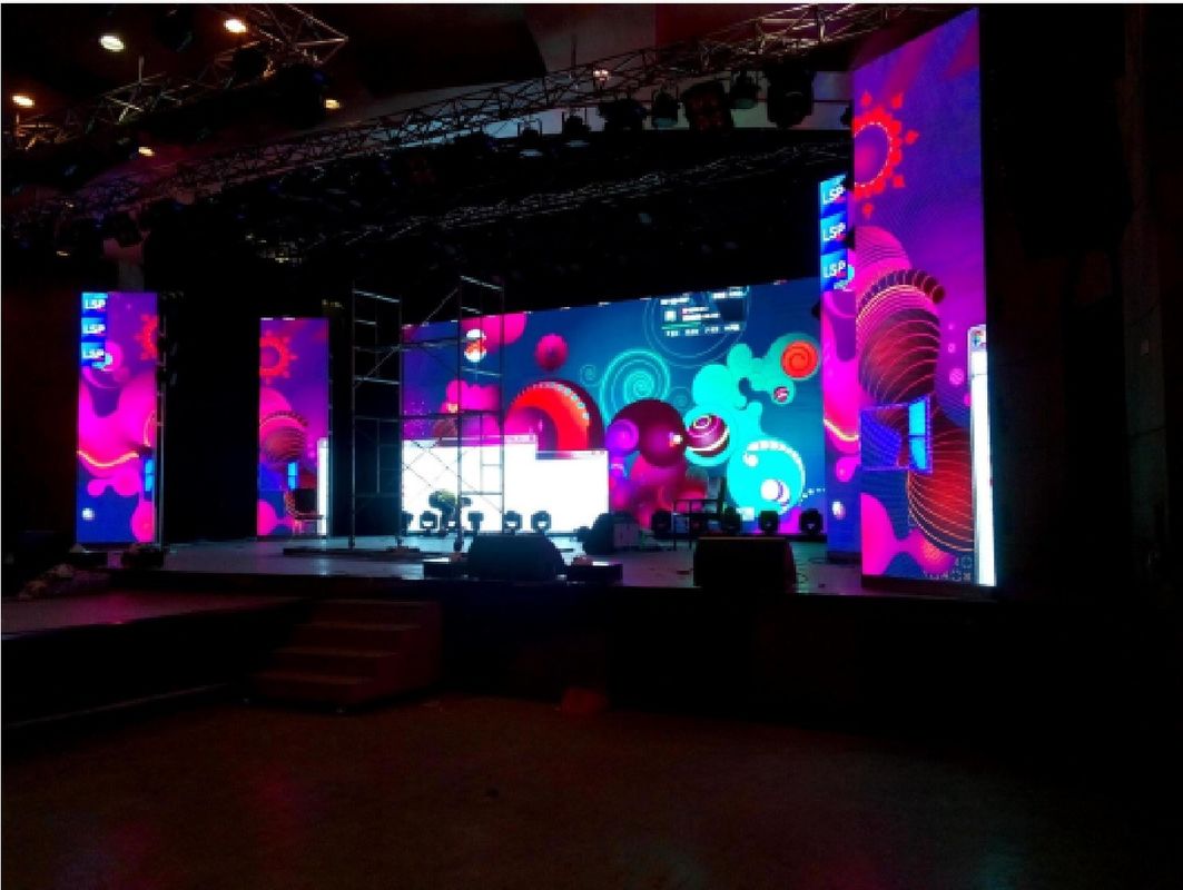 El alto restaura P4.81 el alquiler interior del Super Slim de la pantalla de la etapa LED para el programa de televisión vivo
