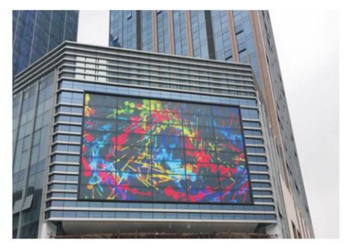 Brillo a todo color de 4100 liendres de la alta pantalla LED transparente de la escala gris