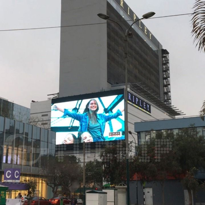 FCC a todo color del tamaño del módulo de la pantalla LED 320*160m m del alto brillo de P10 HD aprobada