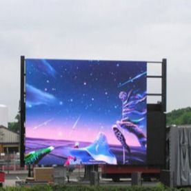 Pantalla de visualización llevada SMD de la pared al aire libre, haciendo publicidad de la reproducción de vídeo llevada P6 P8 P10 1R1G1B