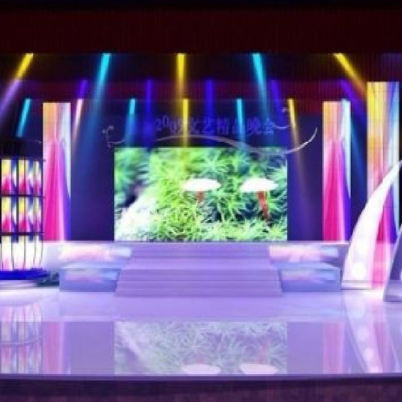Pantalla de alquiler al aire libre 1R1G1B de la etapa P5 LED de HD para la publicidad comercial